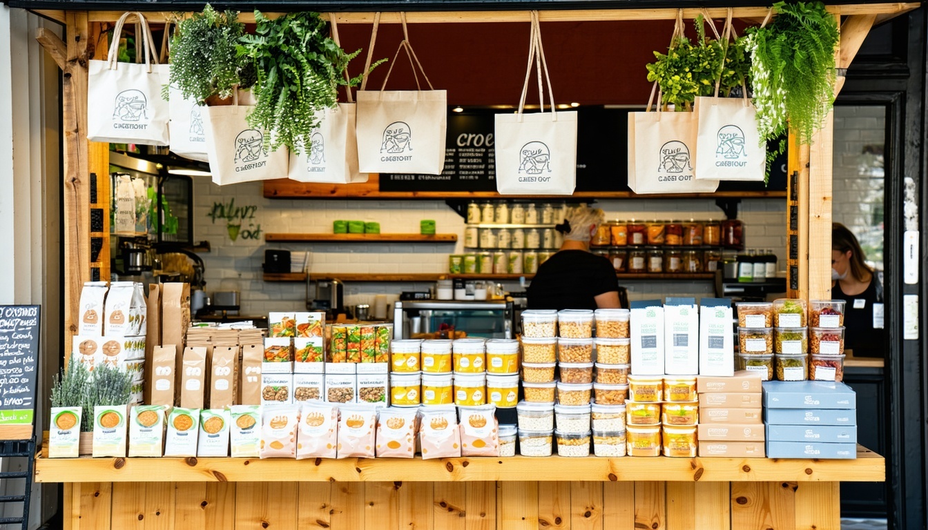 A vibrant marketplace in Croydon showcasing variou